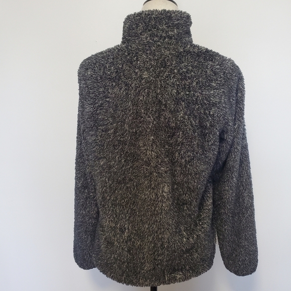 Uniqlo Fluffy Yarn Fleece Sherpa Sweater Jacket - Picture 7 of 9